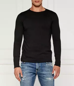 Лонгслив Replay Regular Fit, черный