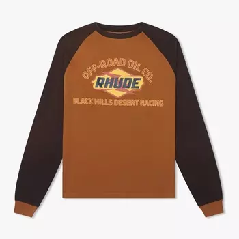 Лонгслив Rhude Black Hills, коричневый