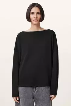 Лонгслив Rita Allsaints, черный