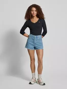 Лонгслив с этикеткой Levi's, черный