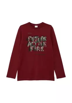 Лонгслив s.Oliver, цвет Ruby Red