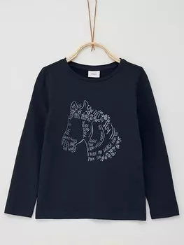 Лонгслив s.Oliver Longsleeve, темно-синий