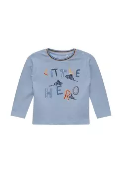 Лонгслив s.Oliver Shirt, небесно-синий