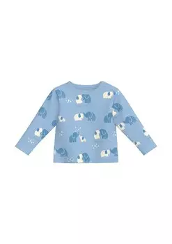 Лонгслив s.Oliver Shirt, синий