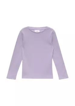 Лонгслив s.Oliver Shirt, светло-фиолетовый
