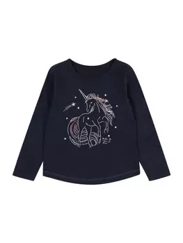 Лонгслив s.Oliver Shirt, темно-синий