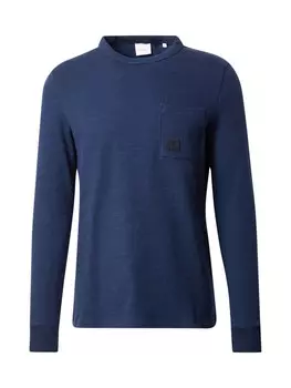 Лонгслив s.Oliver Shirt, темно-синий