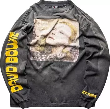 Лонгслив Saint Michael Hunky Dory Long-Sleeve Tee 'Black', черный