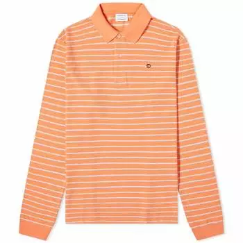 Лонгслив Saks Potts Serena Stripe Polo, цвет Melon Stripe