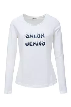 Лонгслив Salsa Jeans Shirt, белый