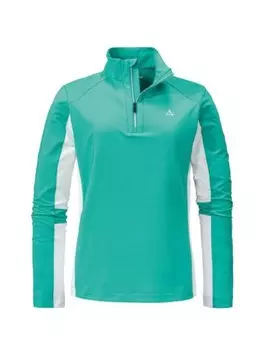 Лонгслив Schffel Midlayer/Longsleeve Longsleeve Fiss L, бирюзовый