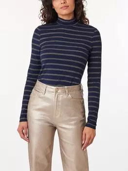 Лонгслив Scotch & Soda Longsleeve, темно-синий