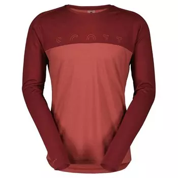 Лонгслив Scott Defined Merino, красный