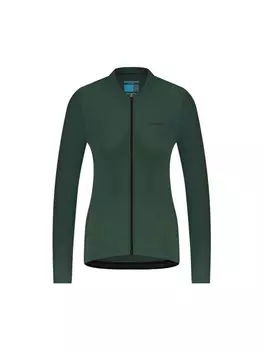 Лонгслив SHIMANO Long Sleeve Jersey Woman's ELEMENT, зеленый