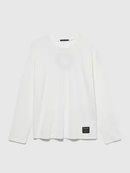 Лонгслив Sisley Longsleeve, белый