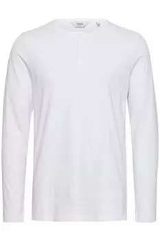 Лонгслив !SOLID Langarmshirt, белый