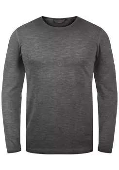 Лонгслив !SOLID Langarmshirt, черный