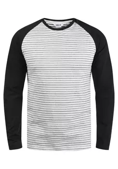 Лонгслив !SOLID Langarmshirt, черный