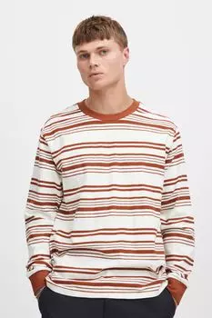 Лонгслив !SOLID Langarmshirt SDHalid, красный