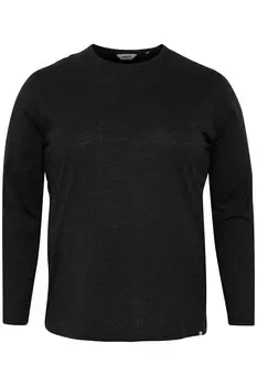 Лонгслив !Solid Shirt, черный