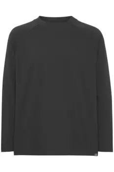 Лонгслив !Solid Shirt, черный