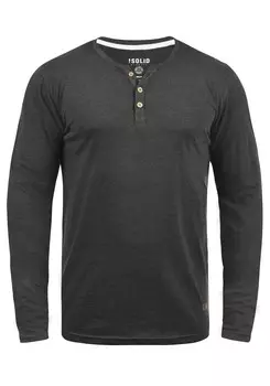 Лонгслив !Solid Shirt Volko, серый