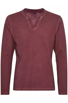 Лонгслив !Solid TINOX, цвет Wine Red