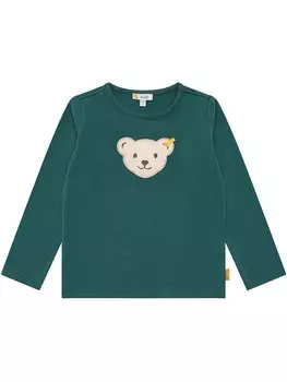 Лонгслив Steiff Longsleeve, темно-зеленый