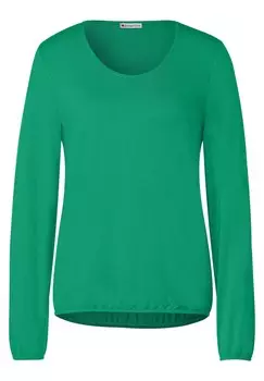 Лонгслив Street One, цвет Grass Green