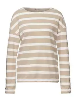 Лонгслив Street One, цвет sheer beige