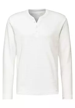 Лонгслив Street One MEN Shirt, белый