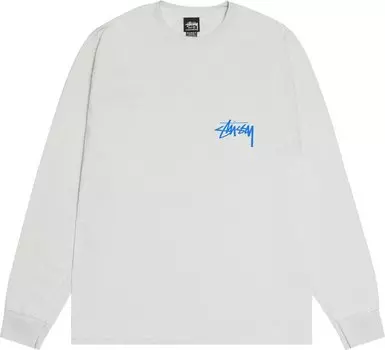 Лонгслив Stussy Beat Crazy 'Fog', серый