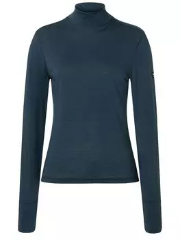 Лонгслив super.natural Merino, синий