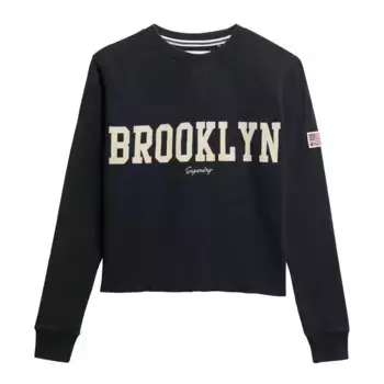 Лонгслив Superdry Ath Essential Graphic, черный