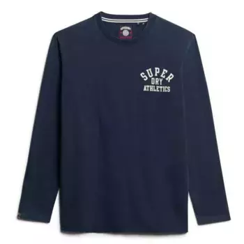 Лонгслив Superdry Athletic Ess, синий