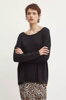 Лонгслив Superdry, черный