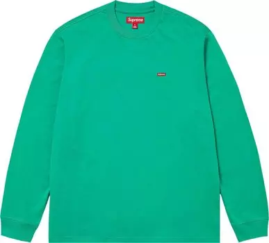 Лонгслив Supreme Small Box 'Green', зеленый