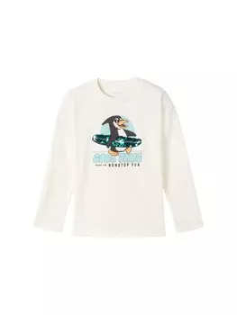 Лонгслив TOM TAILOR Shirt, белый