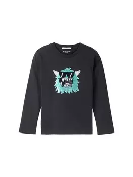 Лонгслив TOM TAILOR Shirt, черный