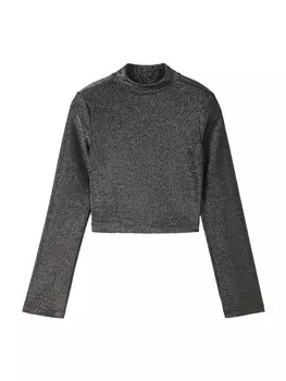 Лонгслив TOM TAILOR Shirt, черный