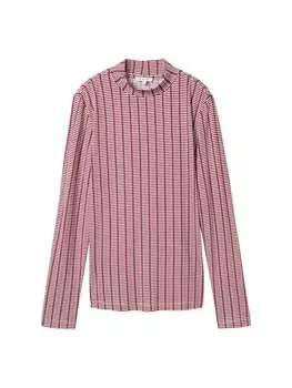 Лонгслив TOM TAILOR Shirt, красный