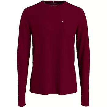 Лонгслив Tommy Hilfiger Essential, красный