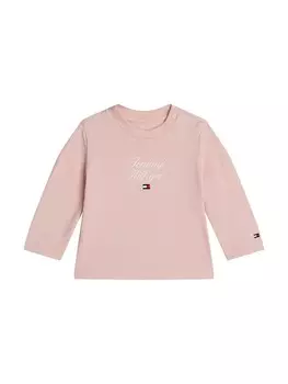 Лонгслив TOMMY HILFIGER, розовый