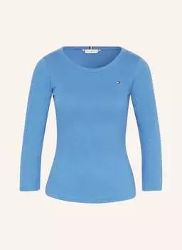 Лонгслив TOMMY HILFIGER, светло-синий