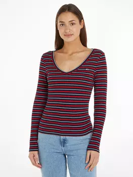 Лонгслив Tommy Hilfiger, темно-синий