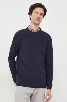 Лонгслив Tommy Hilfiger, темно-синий