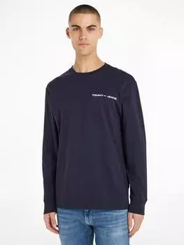 Лонгслив Tommy Hilfiger, темно-синий