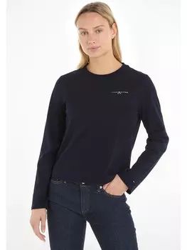Лонгслив Tommy Hilfiger, темно-синий