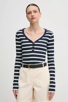 Лонгслив Tommy Hilfiger, темно-синий