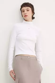 Лонгслив Tommy Jeans, белый